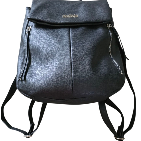 Kenneth Cole Reaction Leather Backpack - Picture 1 of 14